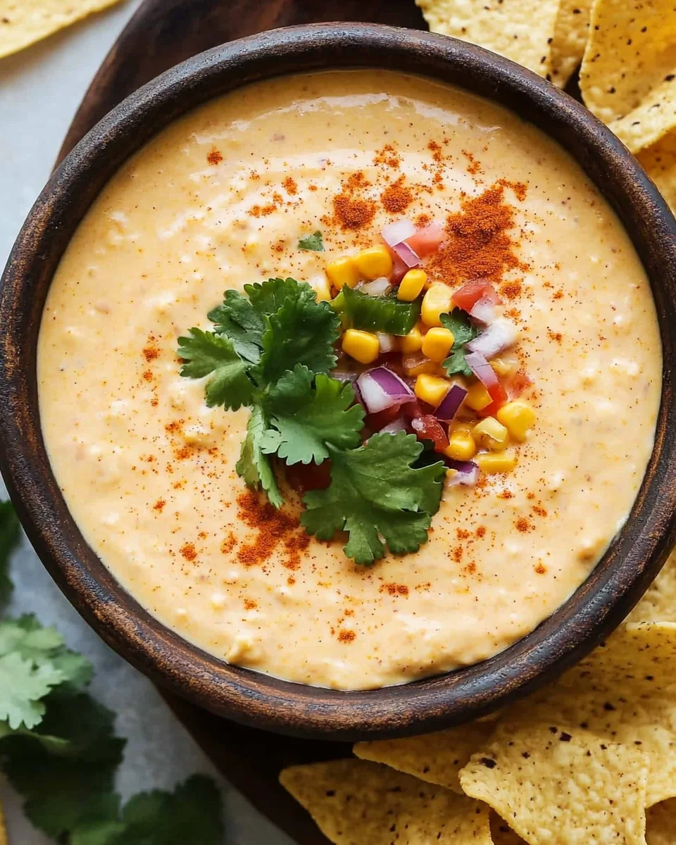 High protein Cottage Cheese Queso - Viral Tiktok recipe