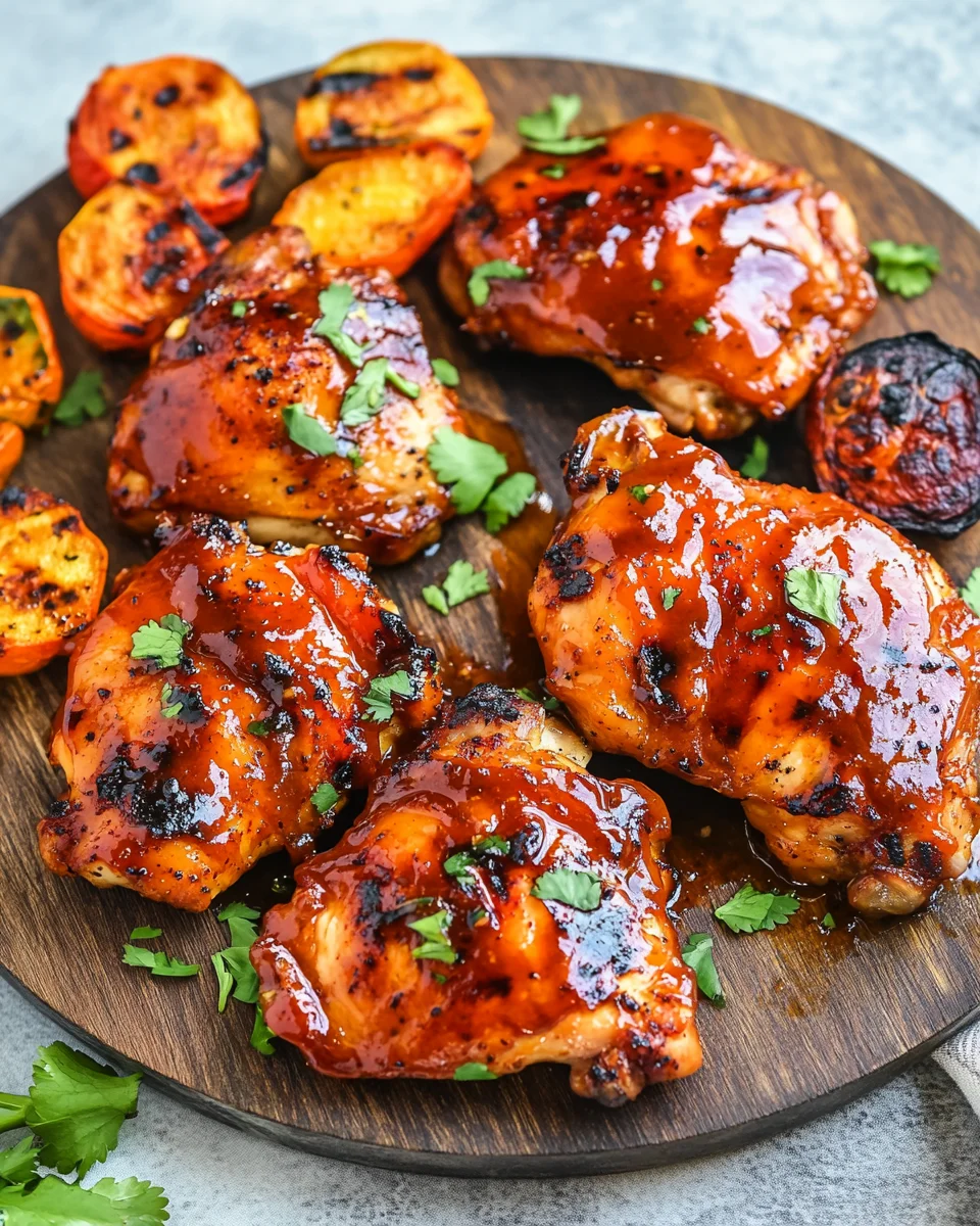 Honey Chipotle BBQ Chicken