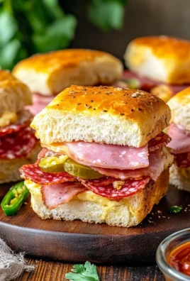 Hot Italian Sub Sliders