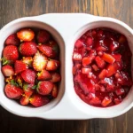 Strawberry Rhubarb Pie Filling (2 Ways: No-Cook and Easy 5 Minute Cooked Recipe)