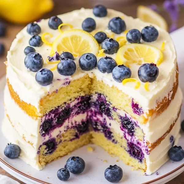 Lemon Blueberry Cake