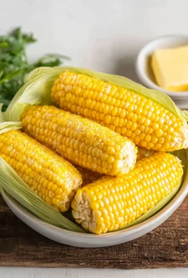 Microwave Corn on the Cob in Husk