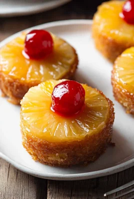 Mini Pineapple Upside Down Cakes
