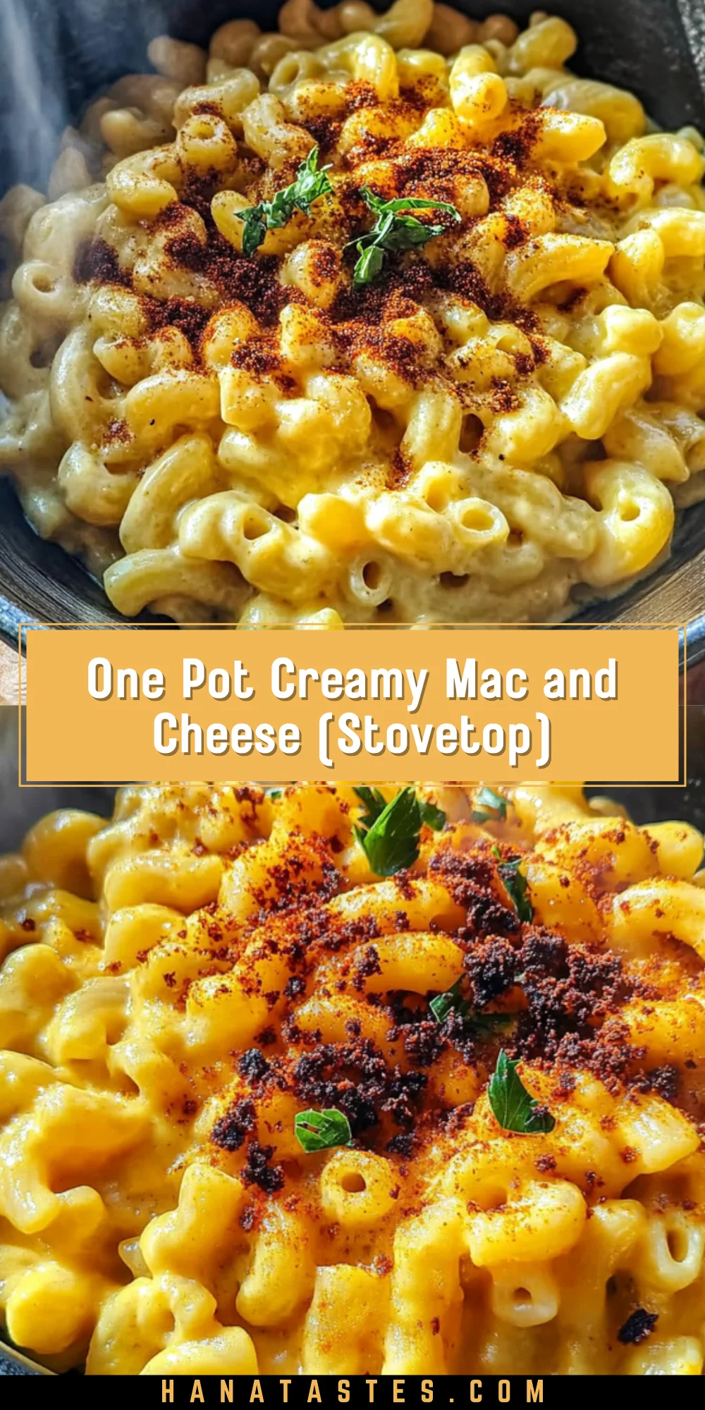 One Pot Creamy Mac and Cheese (Stovetop) 22 Pinterest Hidden Image