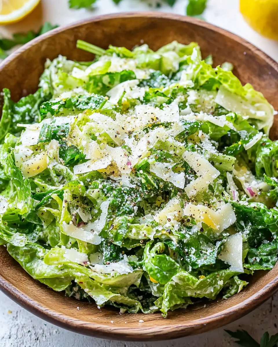 Parmesan Chopped Salad 17 Parmesan