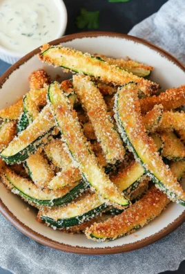 Parmesan Zucchini Fries