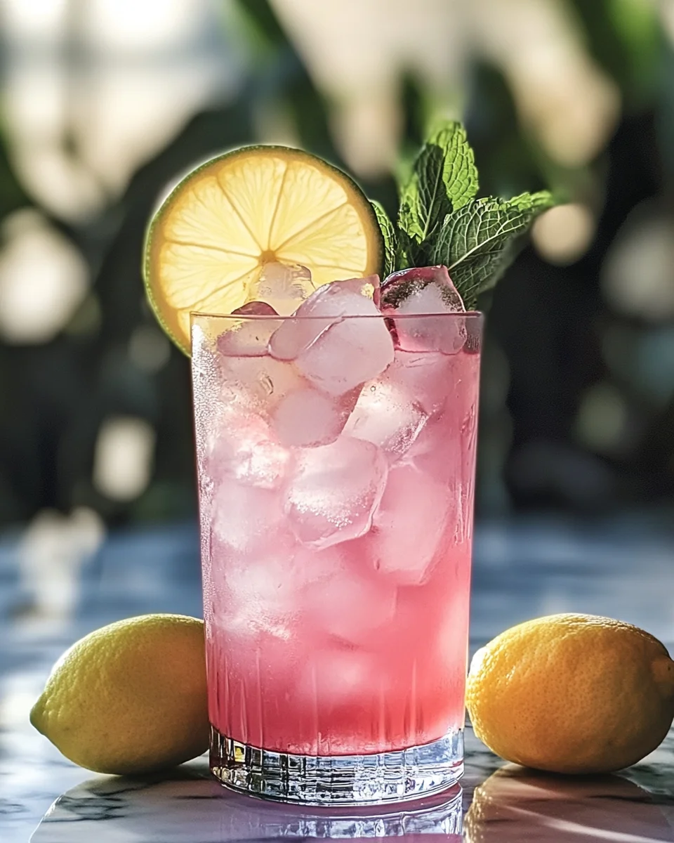 Pink Lemonade Cocktail