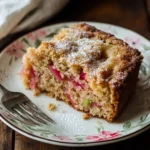 Rhubarb Cake
