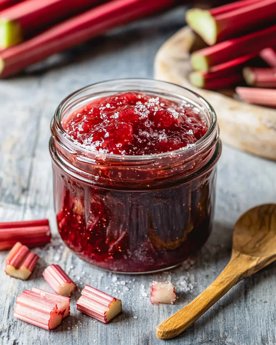 Rhubarb Jam &ndash; Rhubarb Jam Recipe