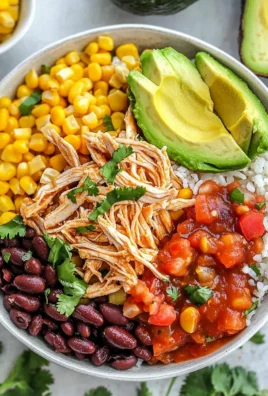Slow Cooker Chicken Burrito Bowl