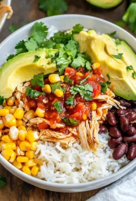 Slow Cooker Chicken Burrito Bowl