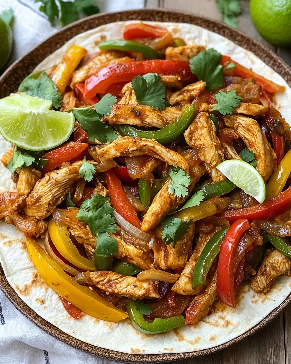 Slow Cooker Chicken Fajitas 14 Slow