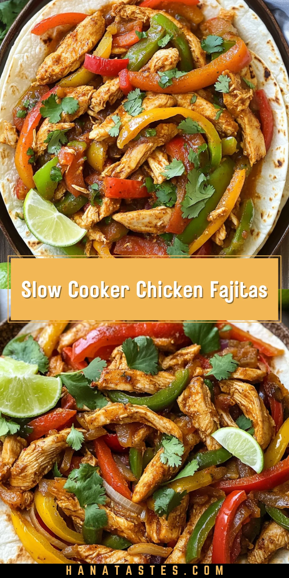 Slow Cooker Chicken Fajitas 13 Pinterest Hidden Image