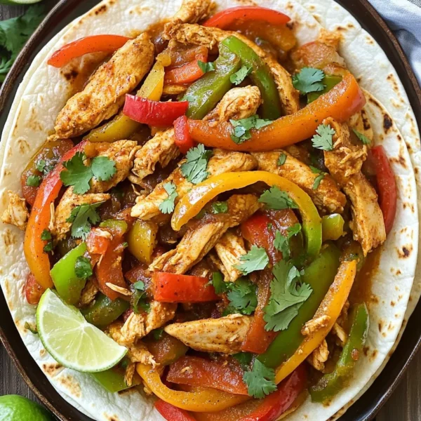 Slow Cooker Chicken Fajitas