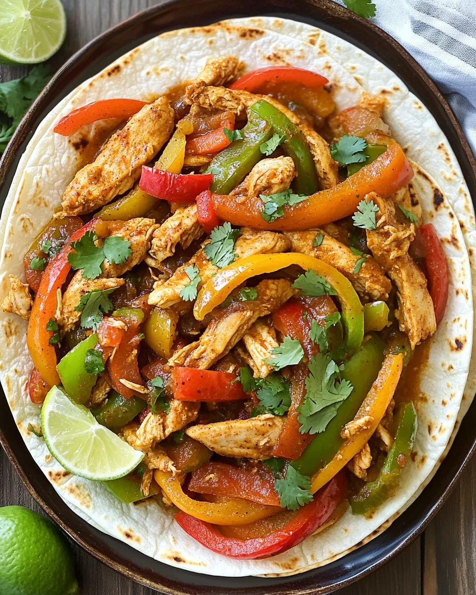 Slow Cooker Chicken Fajitas 16 Slow Cooker Chicken Fajitas