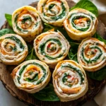 Smoked Turkey Pinwheels with fresh Herb Cream Cheese
