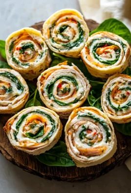 Smoked Turkey Pinwheels with fresh Herb Cream Cheese