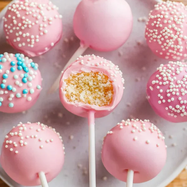 Starbucks Copycat Birthday Cake Pops
