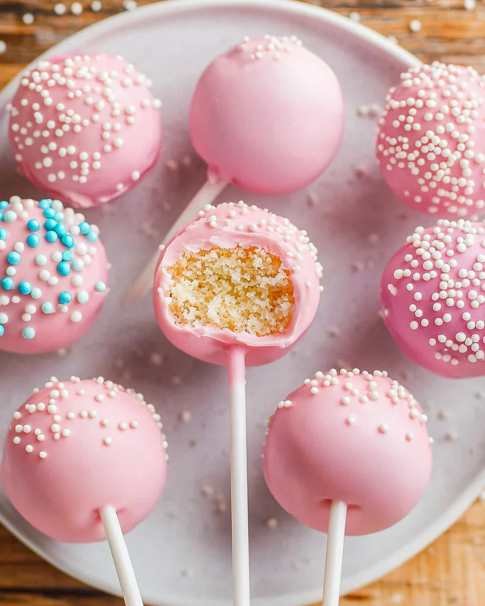 Starbucks Copycat Birthday Cake Pops