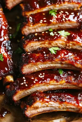 Sticky Oven Barbecue Ribs