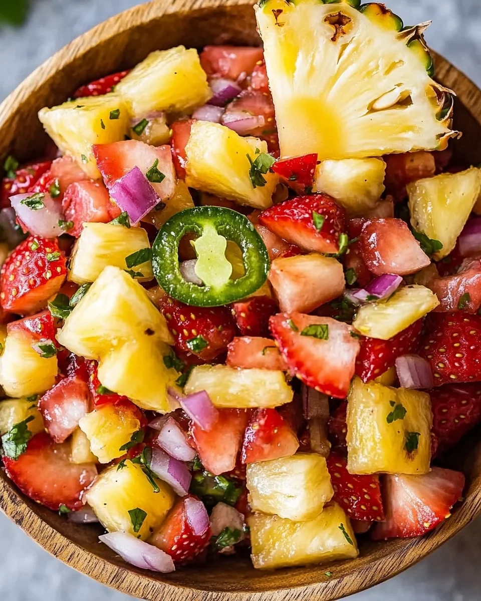Strawberry Pineapple Salsa Recipe: A Fresh And Flavorful Treat 18 Strawberry