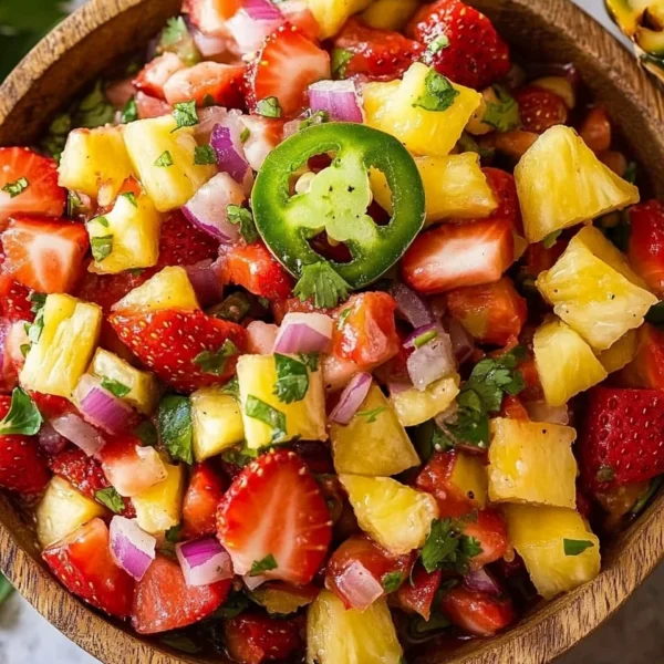 Strawberry Pineapple Salsa Recipe: A Fresh And Flavorful Treat