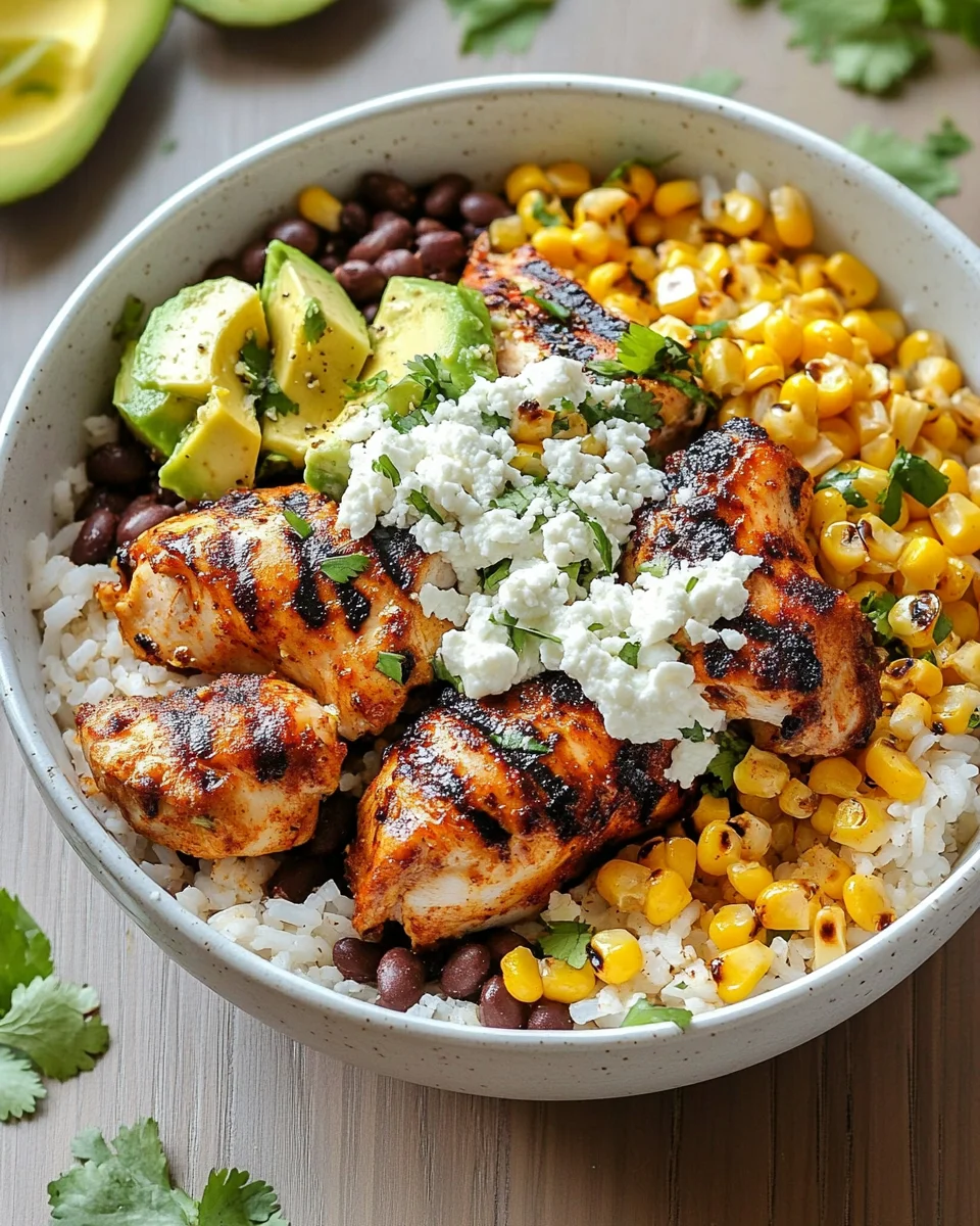 Street Corn Chicken Rice Bowl 27 Street Corn Chicken Rice Bowl