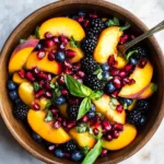 Summer Peach Fruit Salad