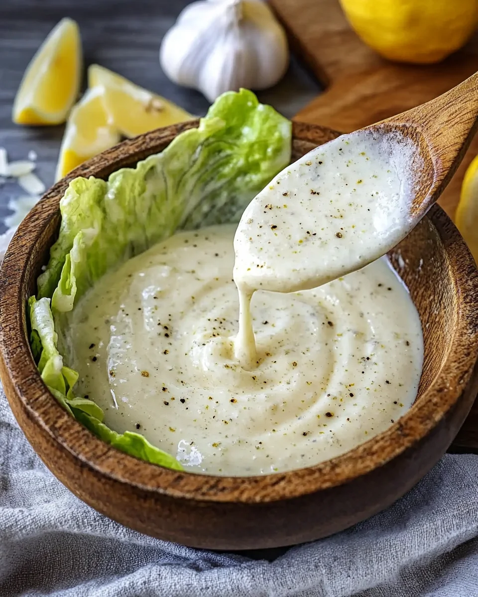 The Best Caesar Salad Dressing 17 The