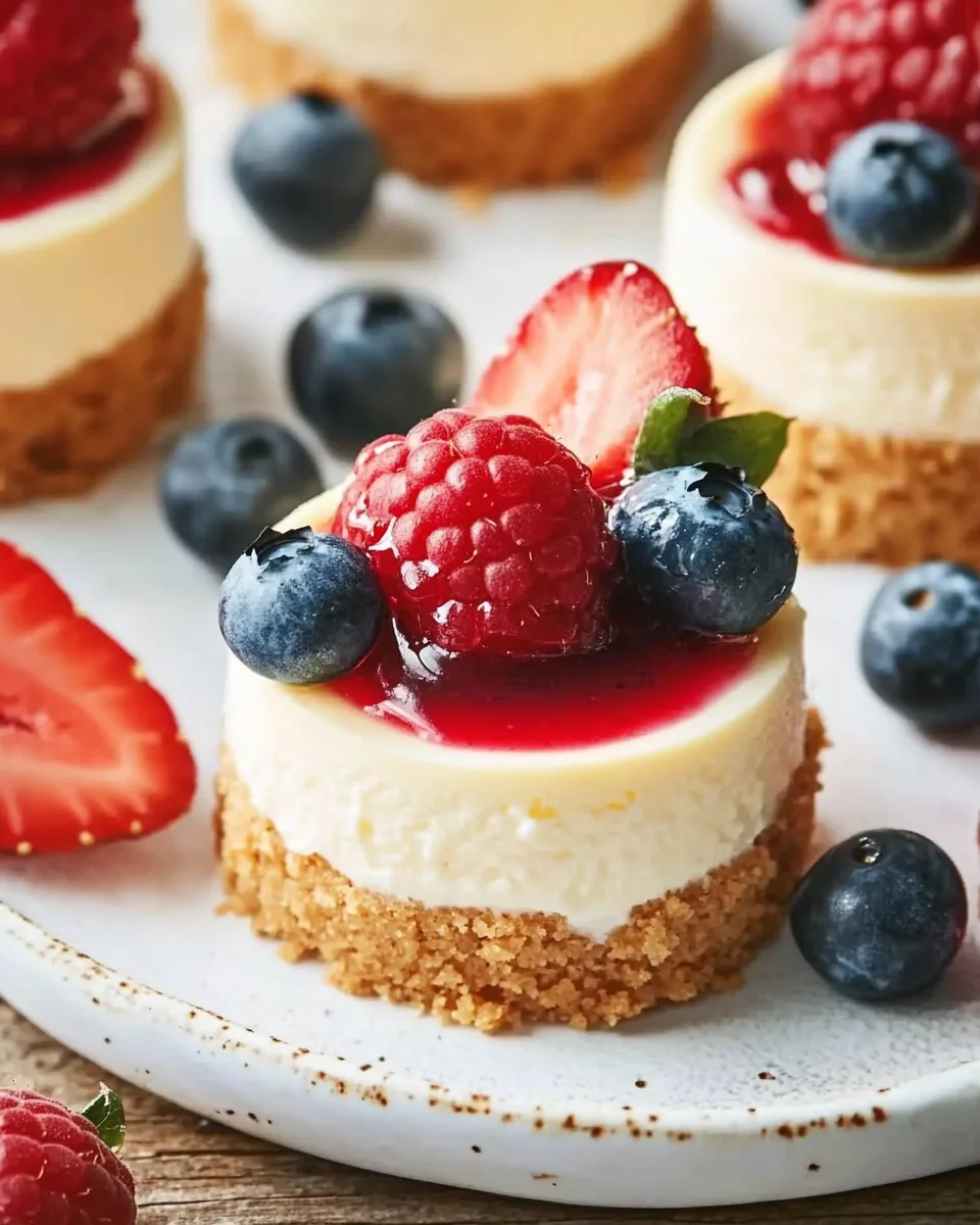 The Best Mini Cheesecake Recipe