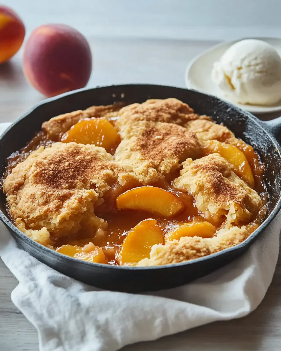 The Best Southern Peach Cobbler Recipe