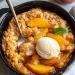 The Easiest Southern Peach Cobbler