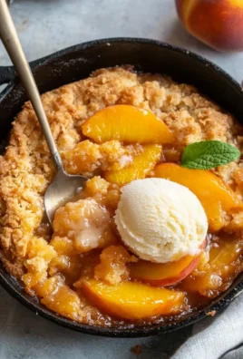 The Easiest Southern Peach Cobbler