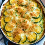 Zucchini and Yellow Squash Au Gratin