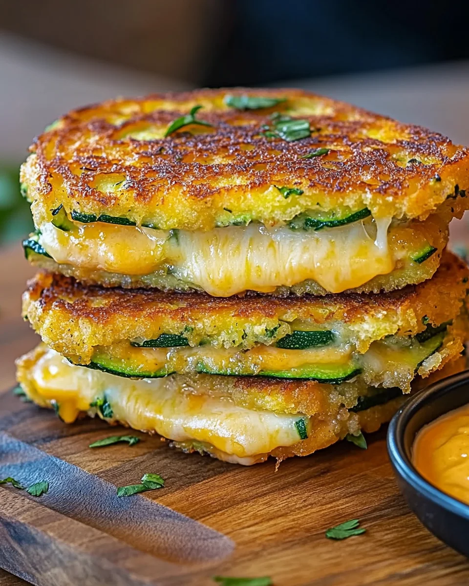 Zucchini Grilled Cheese