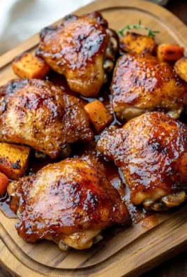 30-min Oven Baked Boneless Skinless Chicken Thighs