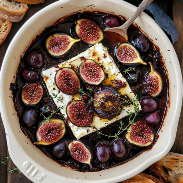 Baked Feta and Figs