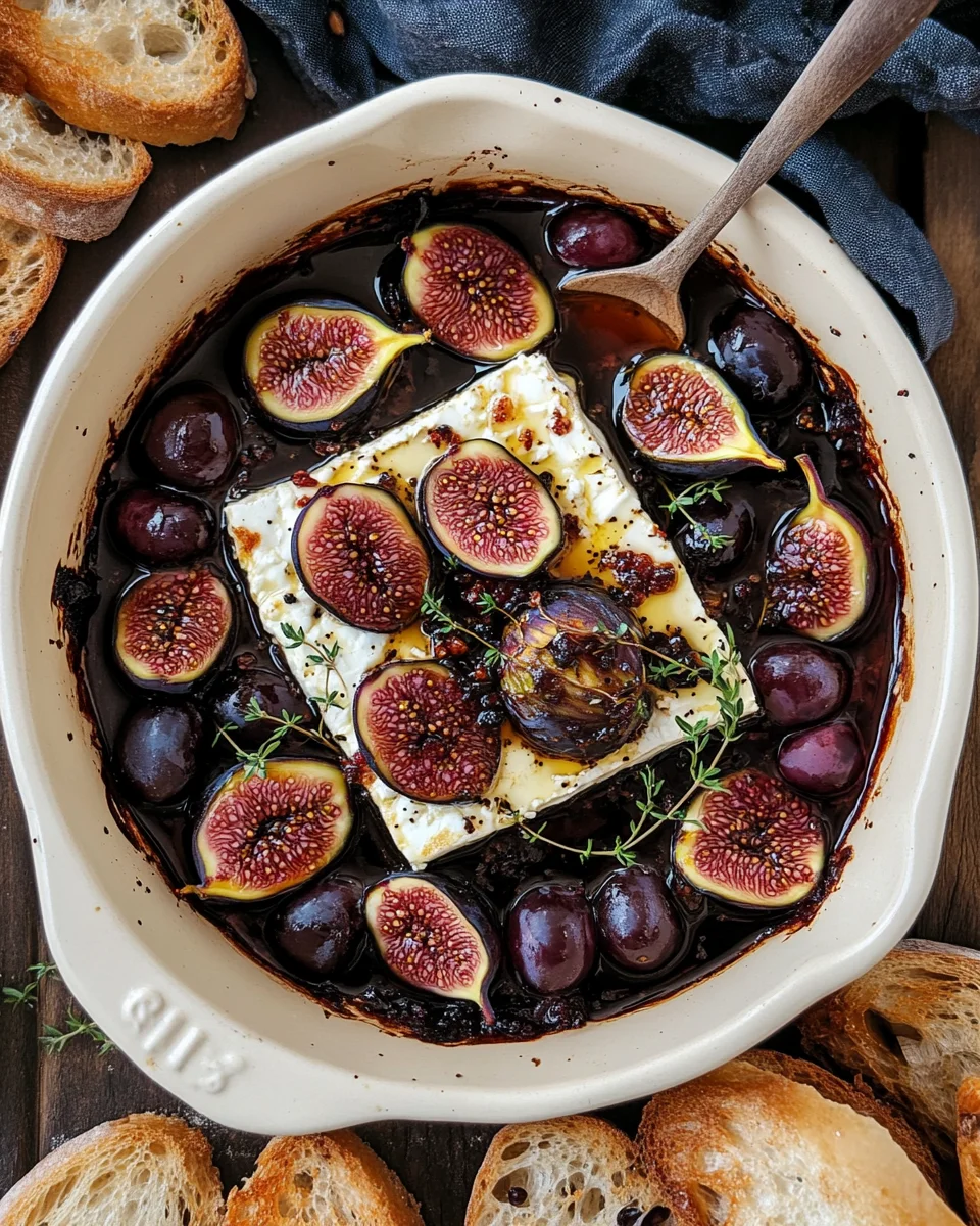 Baked Feta and Figs