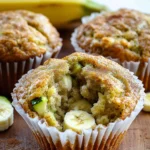 Banana Zucchini Muffins