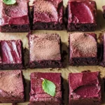Beetroot Brownies with a Chocolate Avocado Frosting