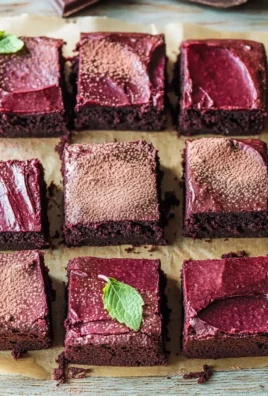 Beetroot Brownies with a Chocolate Avocado Frosting