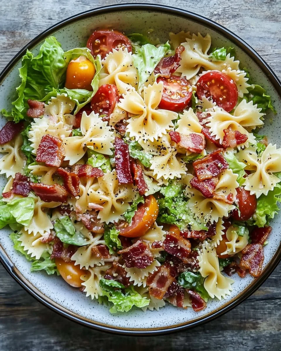 BLT Pasta Salad recipe