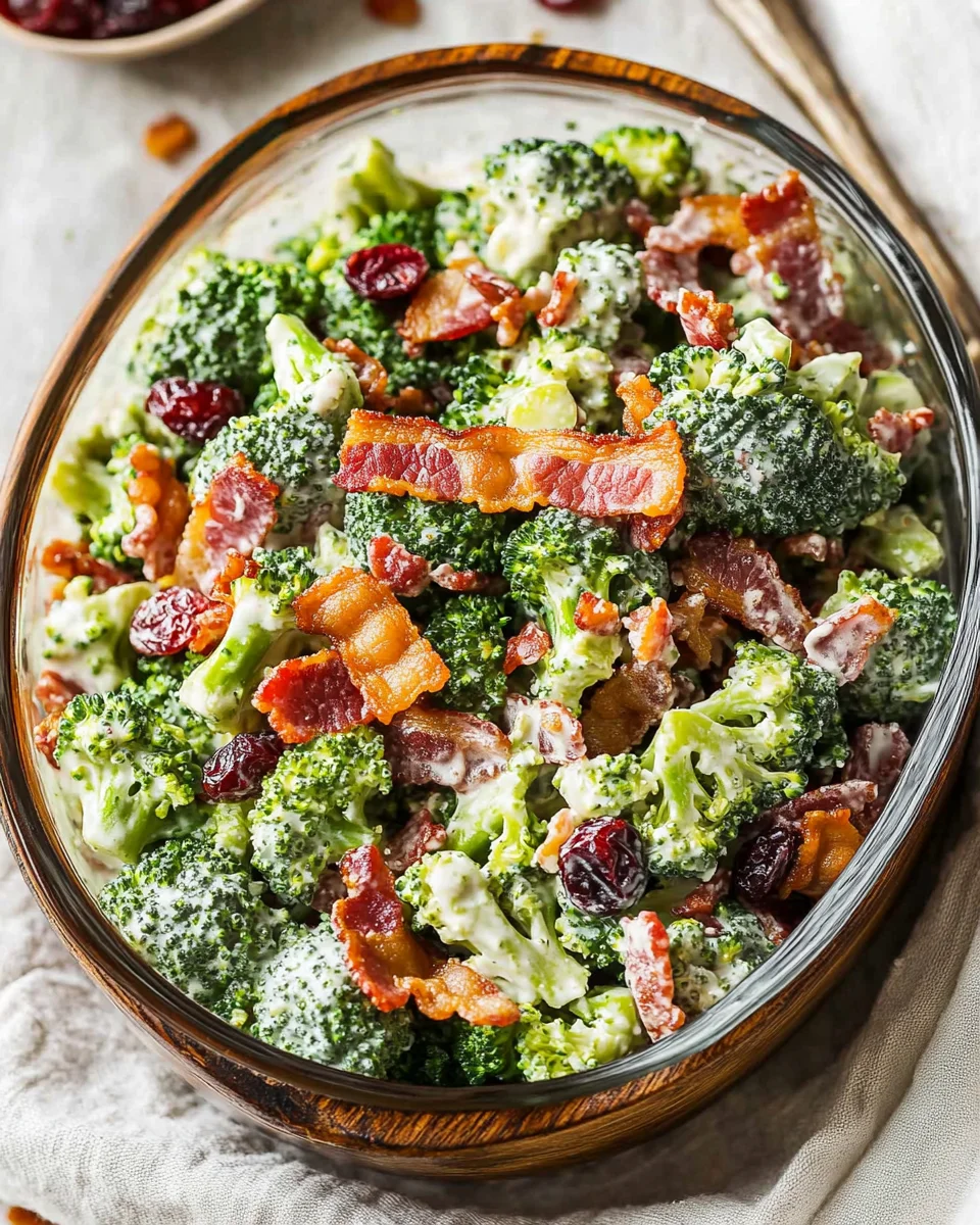 Broccoli Salad with Bacon Recipe