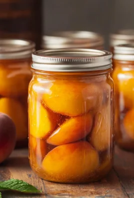 Canning Peaches in Light Syrup