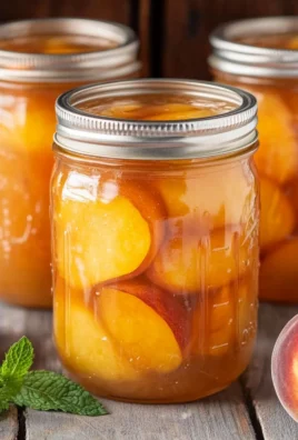 Canning Peaches in Light Syrup