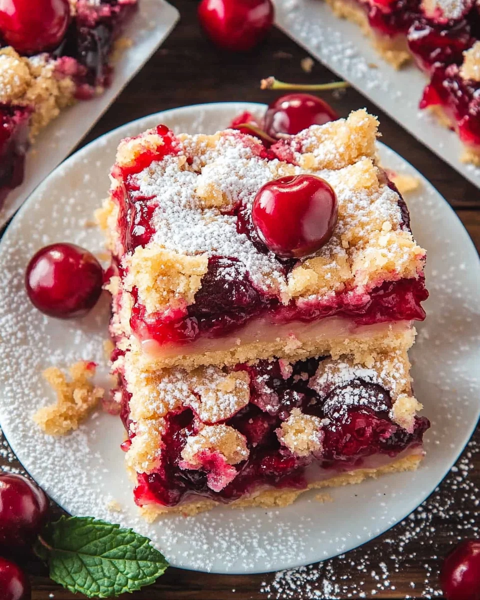 Cherry Pie Bars