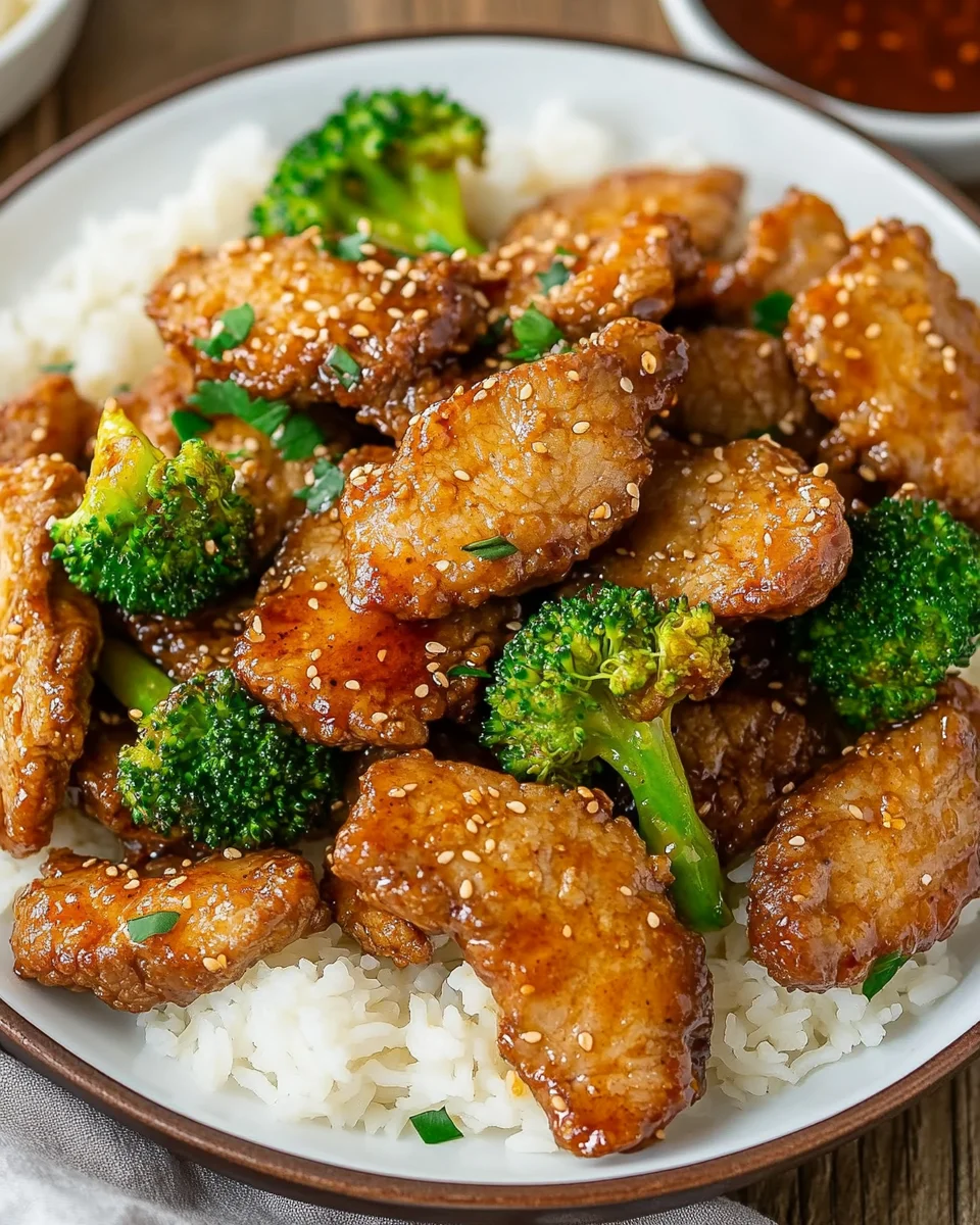 Chinese Beef and Broccoli