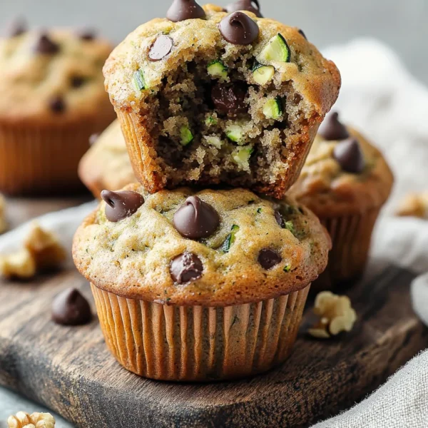 Chocolate Chip Zucchini Muffins
