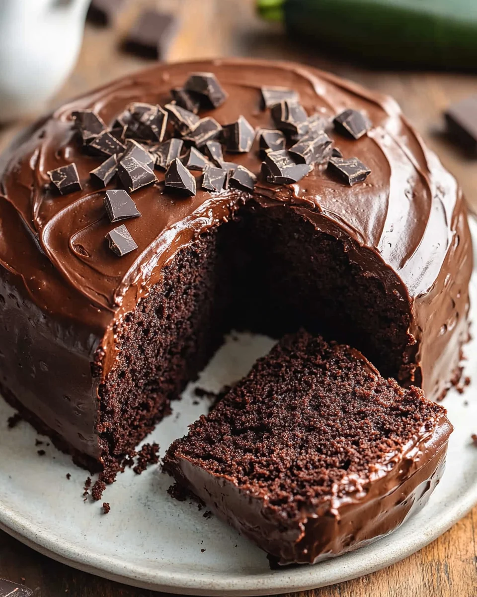 Chocolate Lover's Zucchini Cake