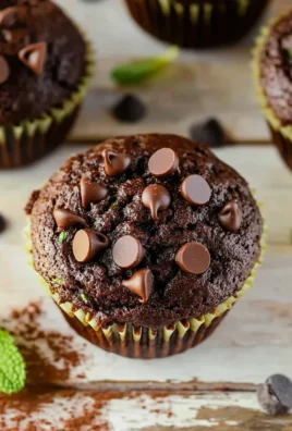 Chocolate Zucchini Muffins
